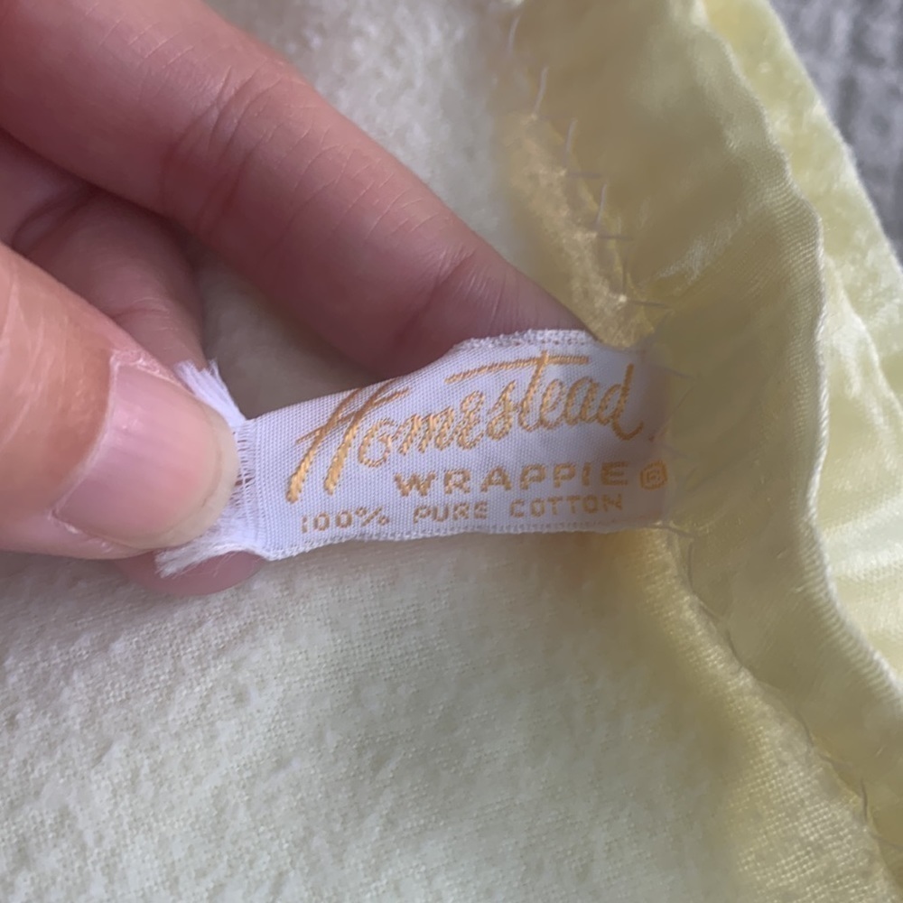 Homestead Wrappie Cotton Unisex Baby Blankets Set of 2 - Picture 5 of 7